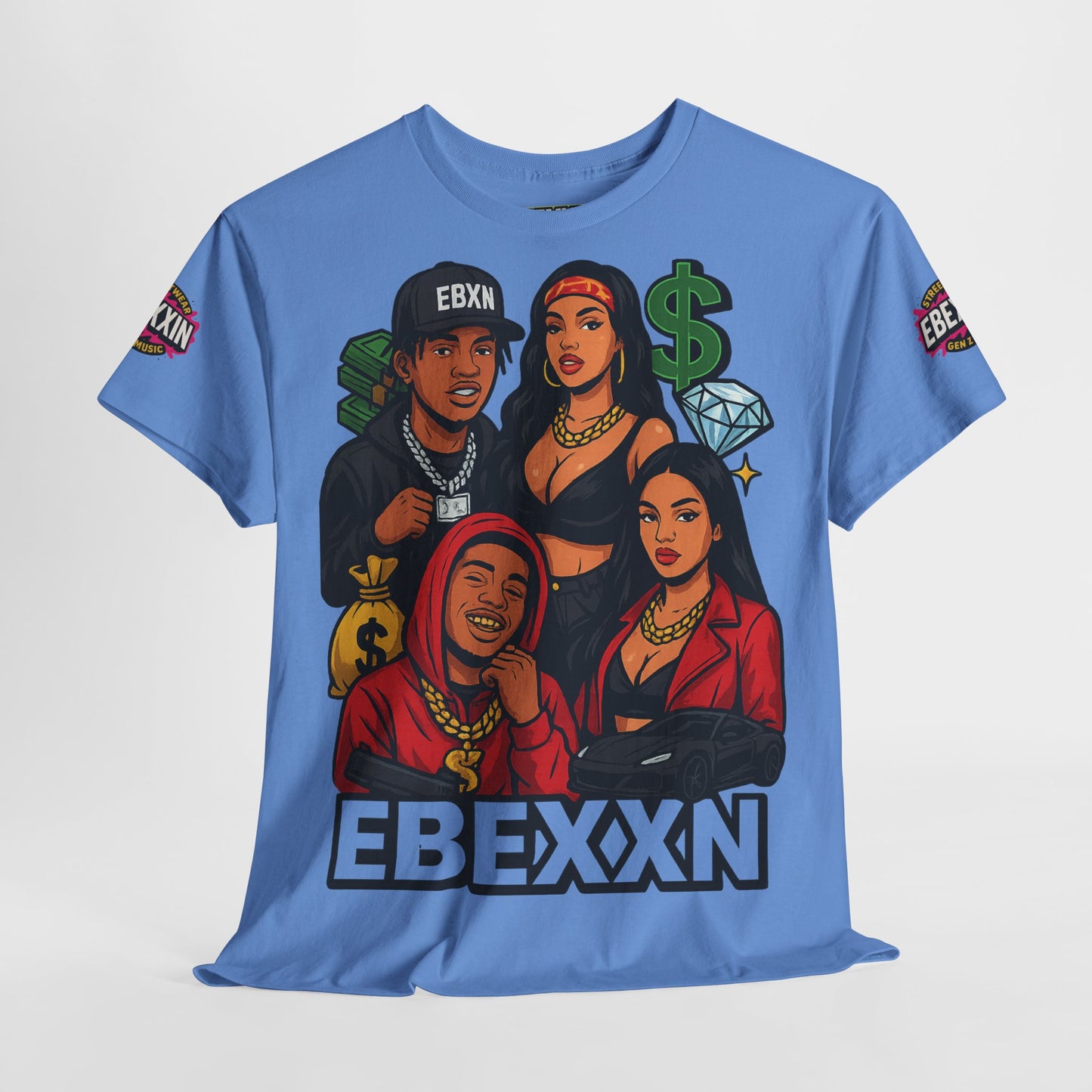 eBexxin - Stylish Unisex Hip Hop Fashion t-shirt