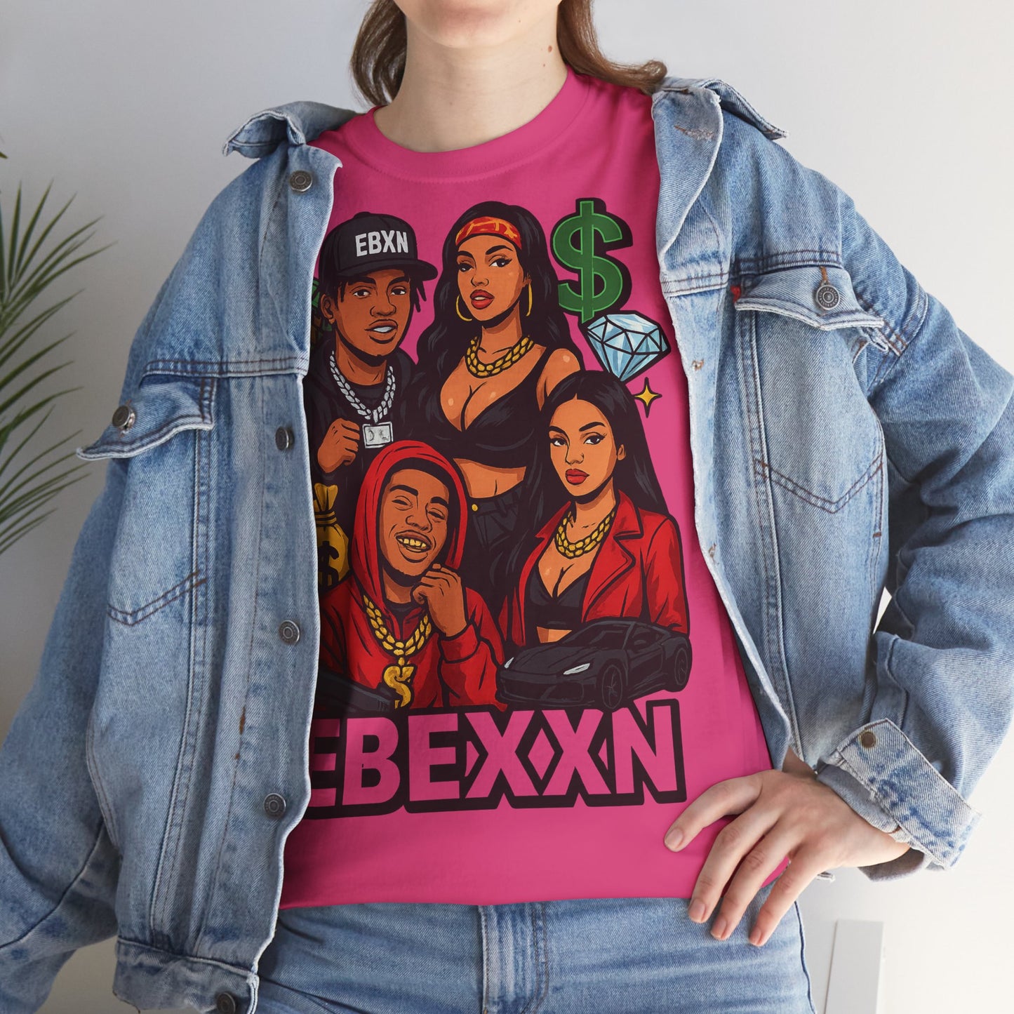 eBexxin - Stylish Unisex Hip Hop Fashion t-shirt