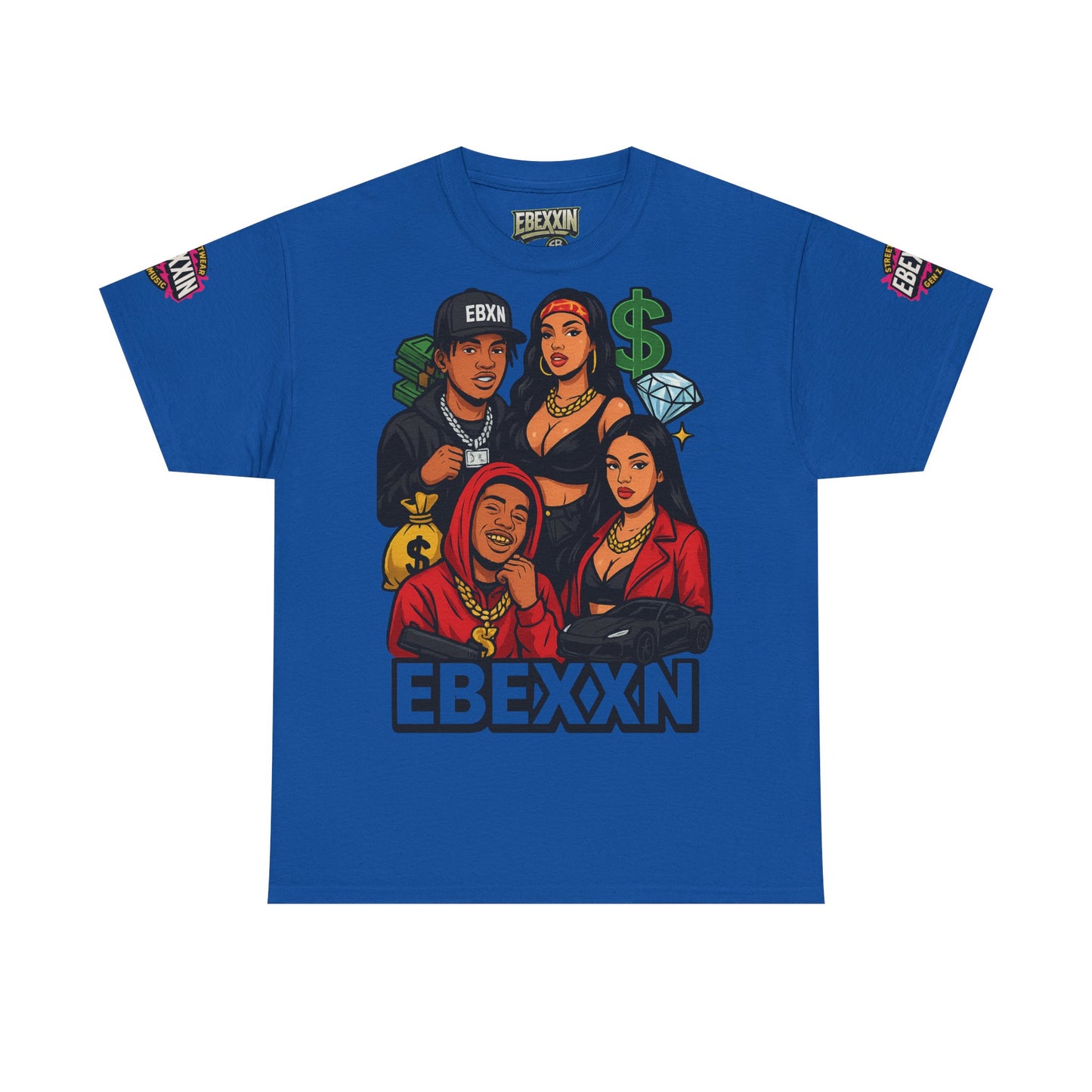 eBexxin - Stylish Unisex Hip Hop Fashion t-shirt