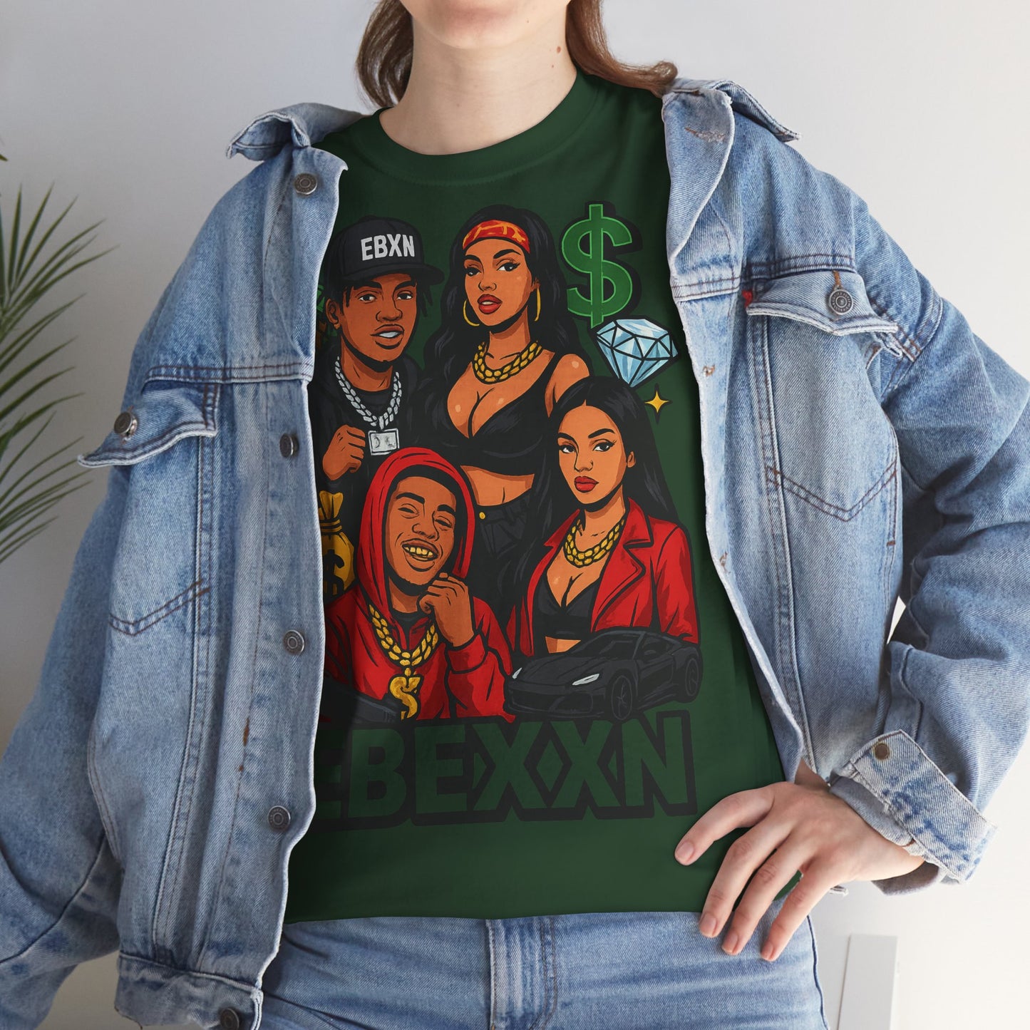 eBexxin - Stylish Unisex Hip Hop Fashion t-shirt