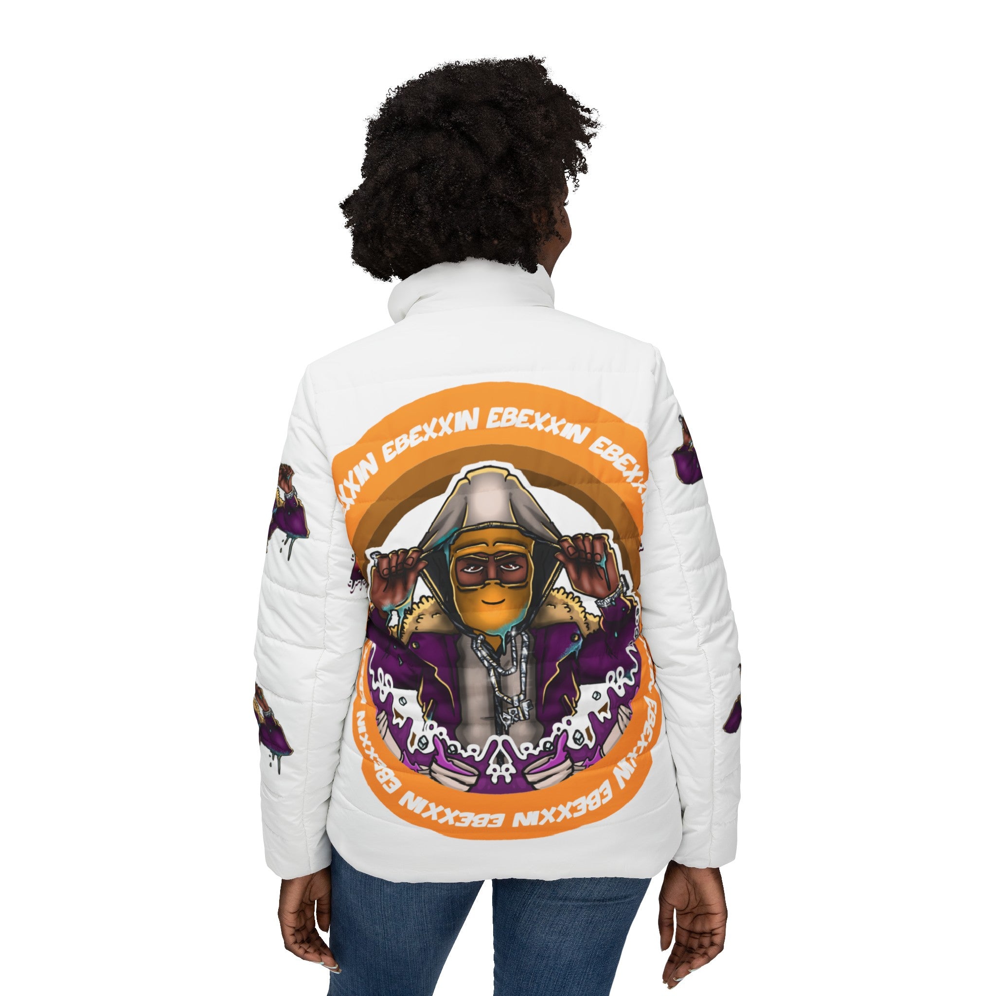 UNISEX’S Puffer Jacket (AOP)