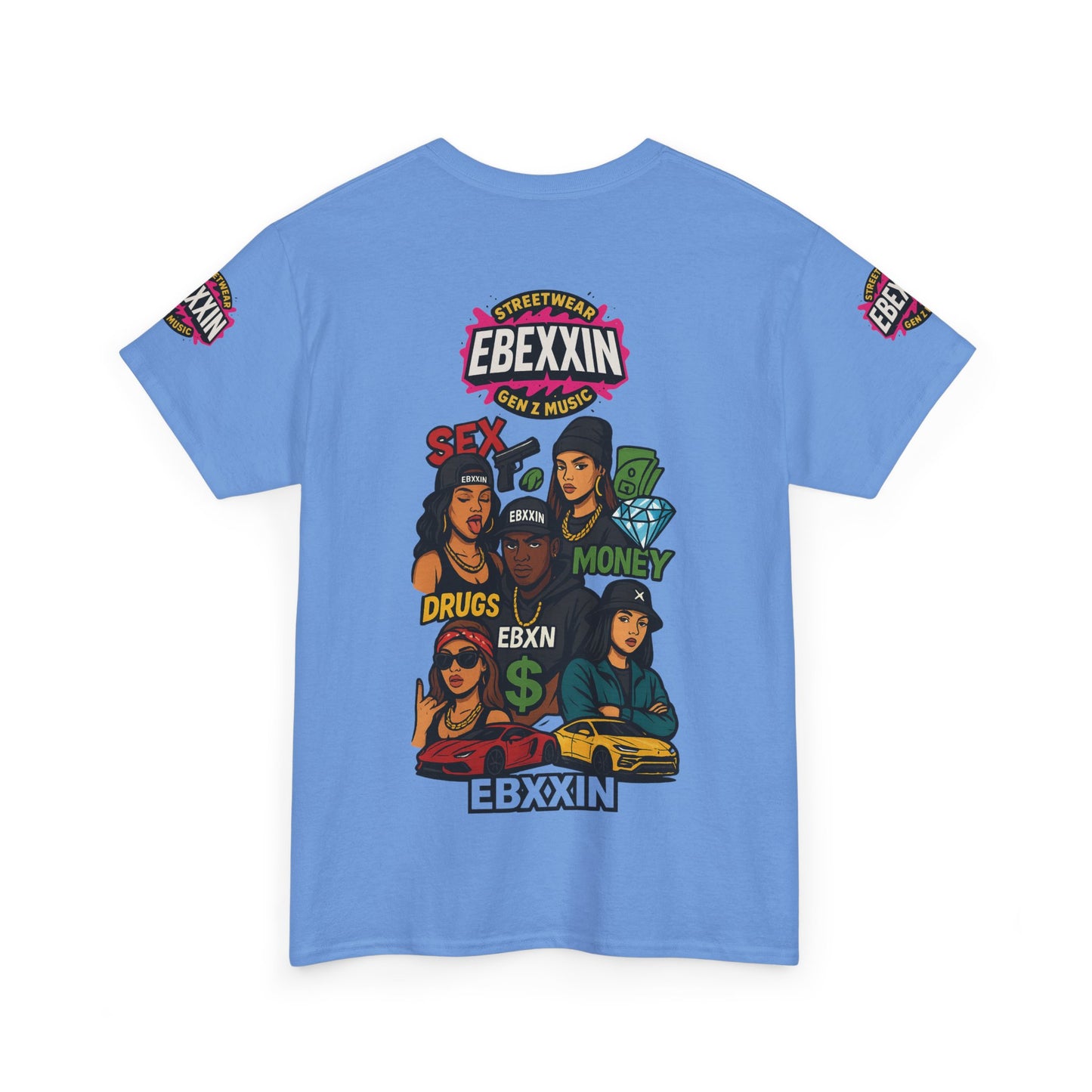 eBexxin - Stylish Unisex Hip Hop Fashion t-shirt