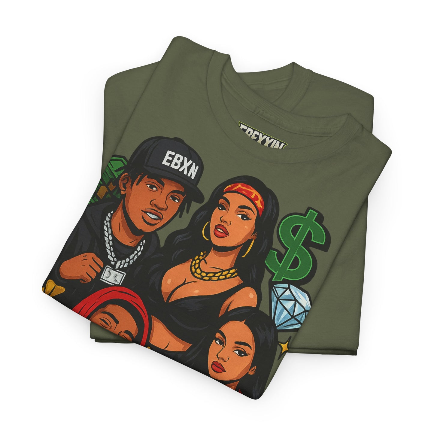 eBexxin - Stylish Unisex Hip Hop Fashion t-shirt