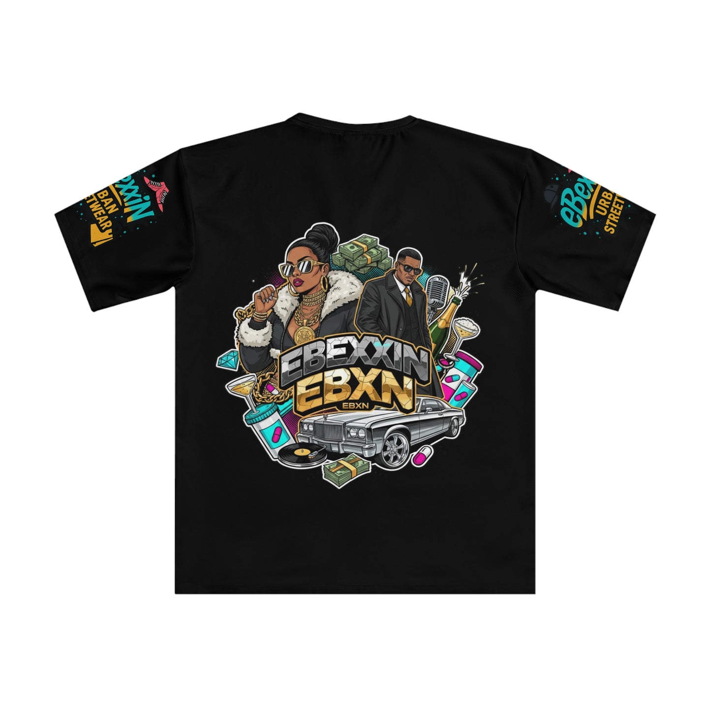 eBexxin - Fashion Music Lovers T-shirt