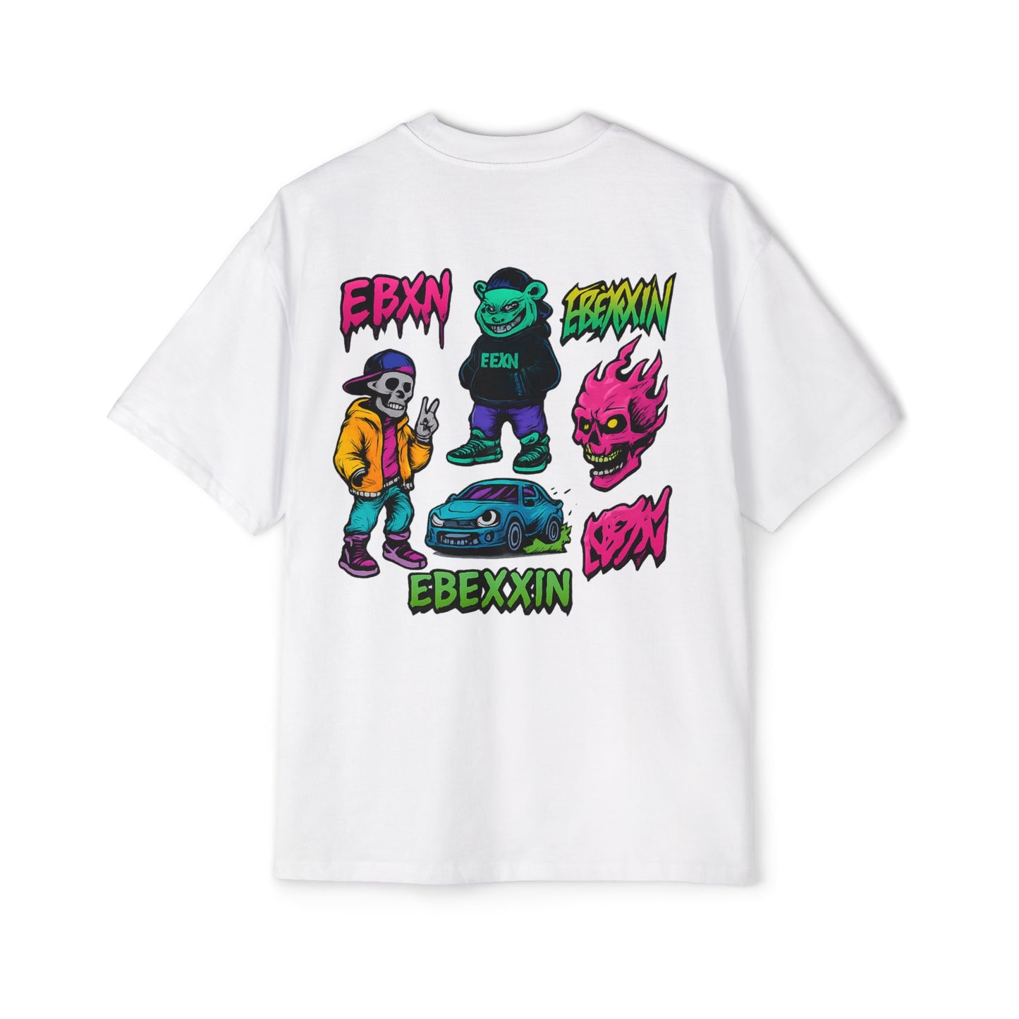 eBexxin - Men's Graphic Oversized T-Shirt