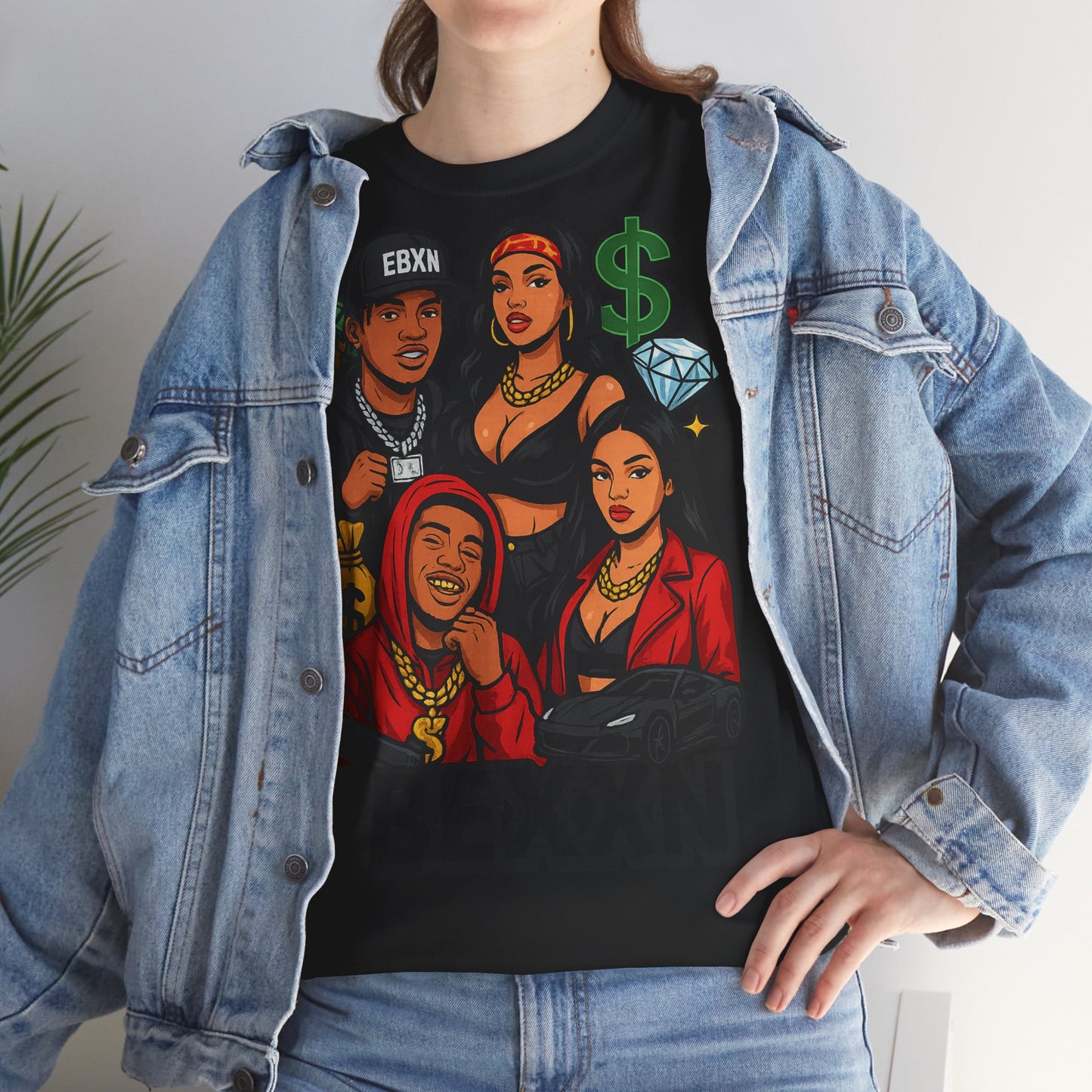 eBexxin - Stylish Unisex Hip Hop Fashion t-shirt