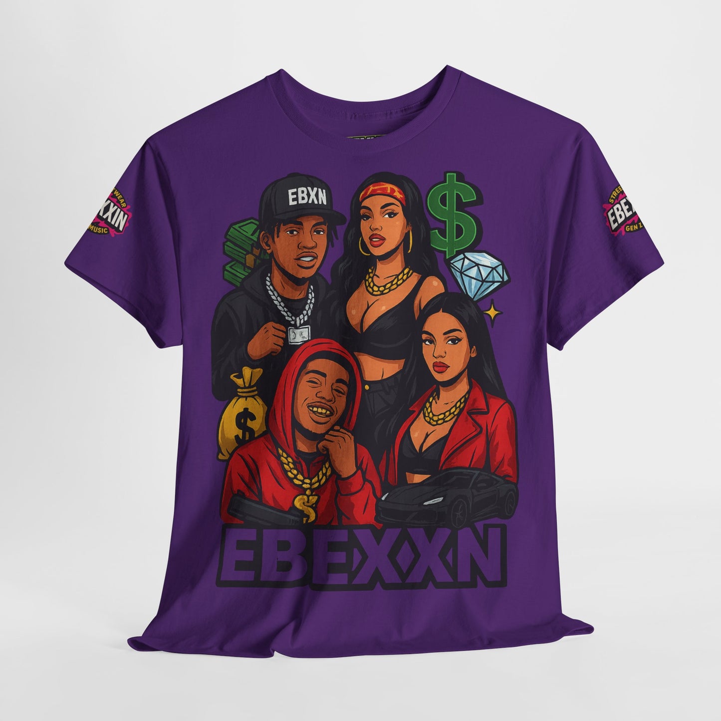 eBexxin - Stylish Unisex Hip Hop Fashion t-shirt