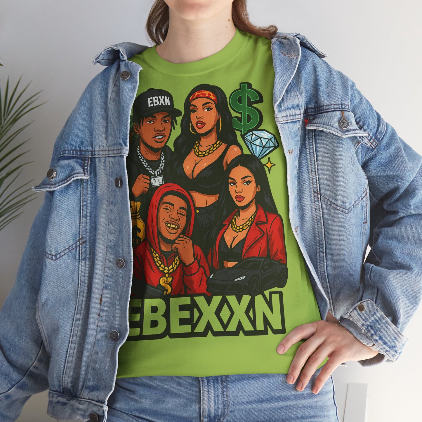 eBexxin - Stylish Unisex Hip Hop Fashion t-shirt