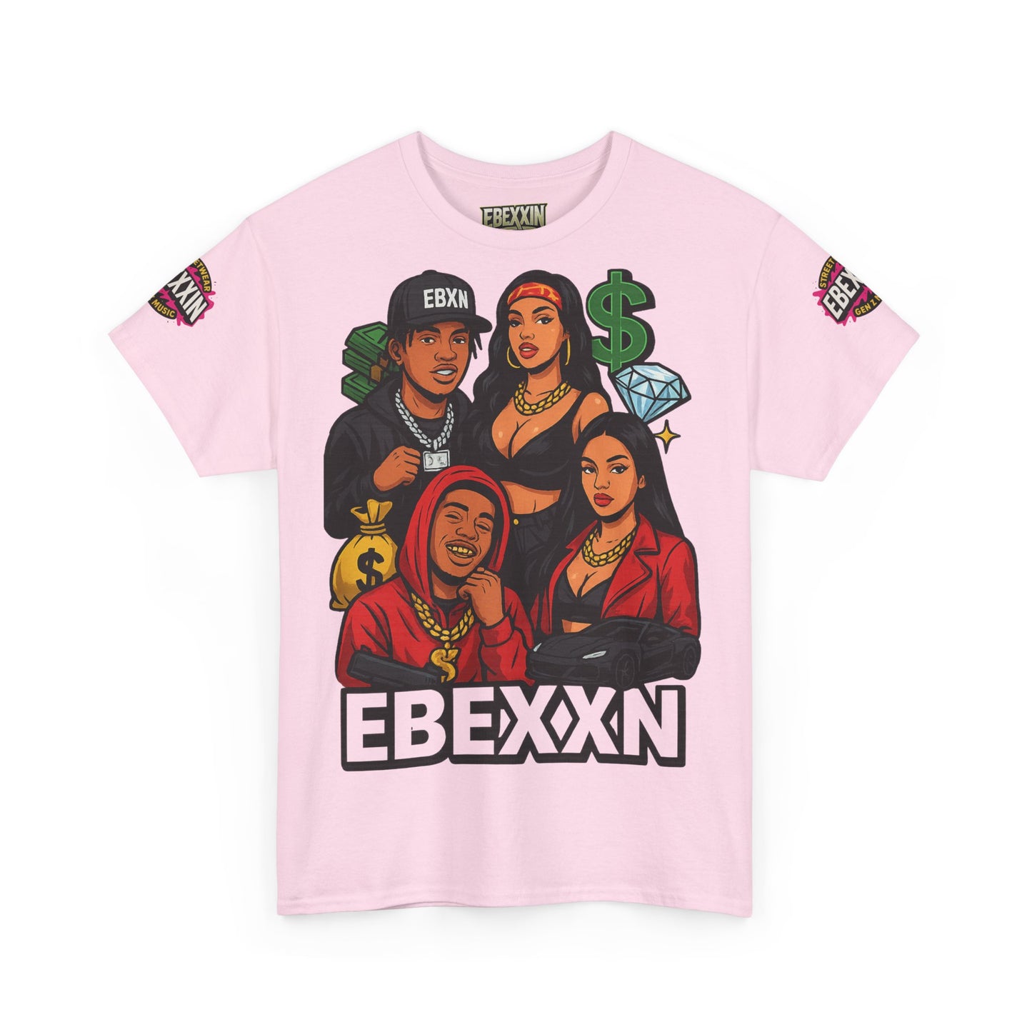 eBexxin - Stylish Unisex Hip Hop Fashion t-shirt