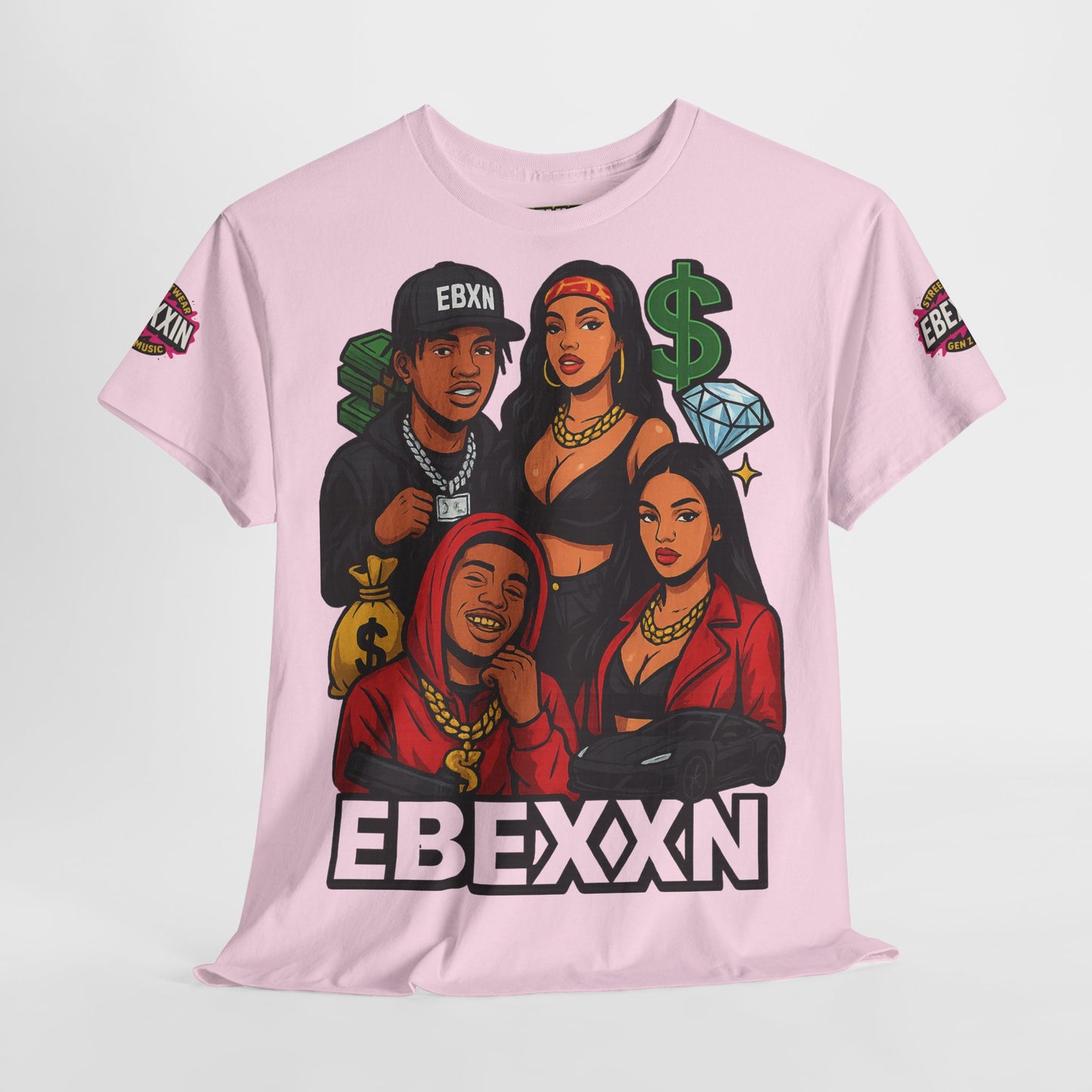 eBexxin - Stylish Unisex Hip Hop Fashion t-shirt