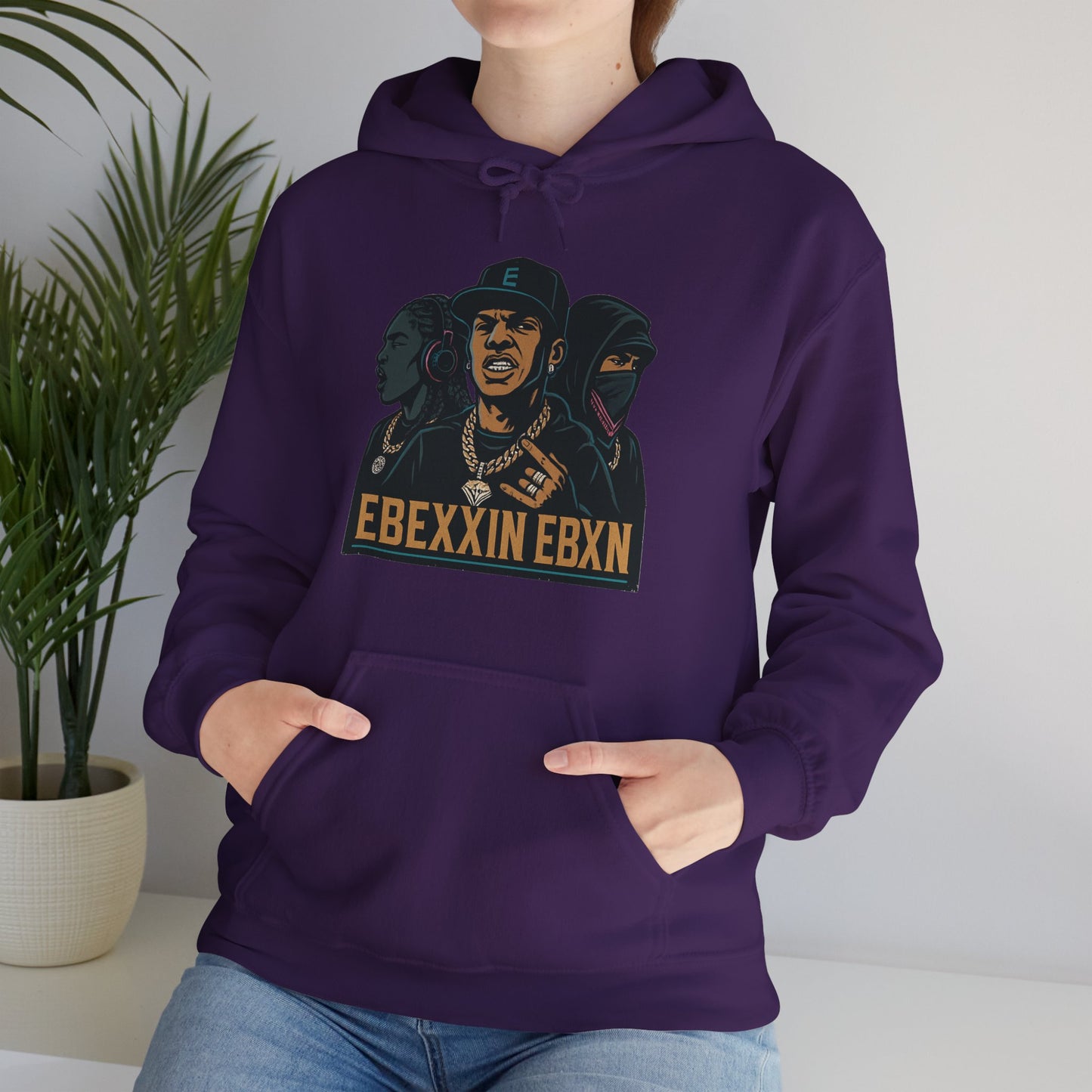 eBexxin - Unisex Hooded Sweatshirt
