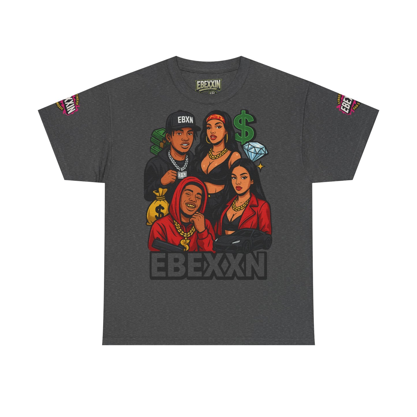 eBexxin - Stylish Unisex Hip Hop Fashion t-shirt