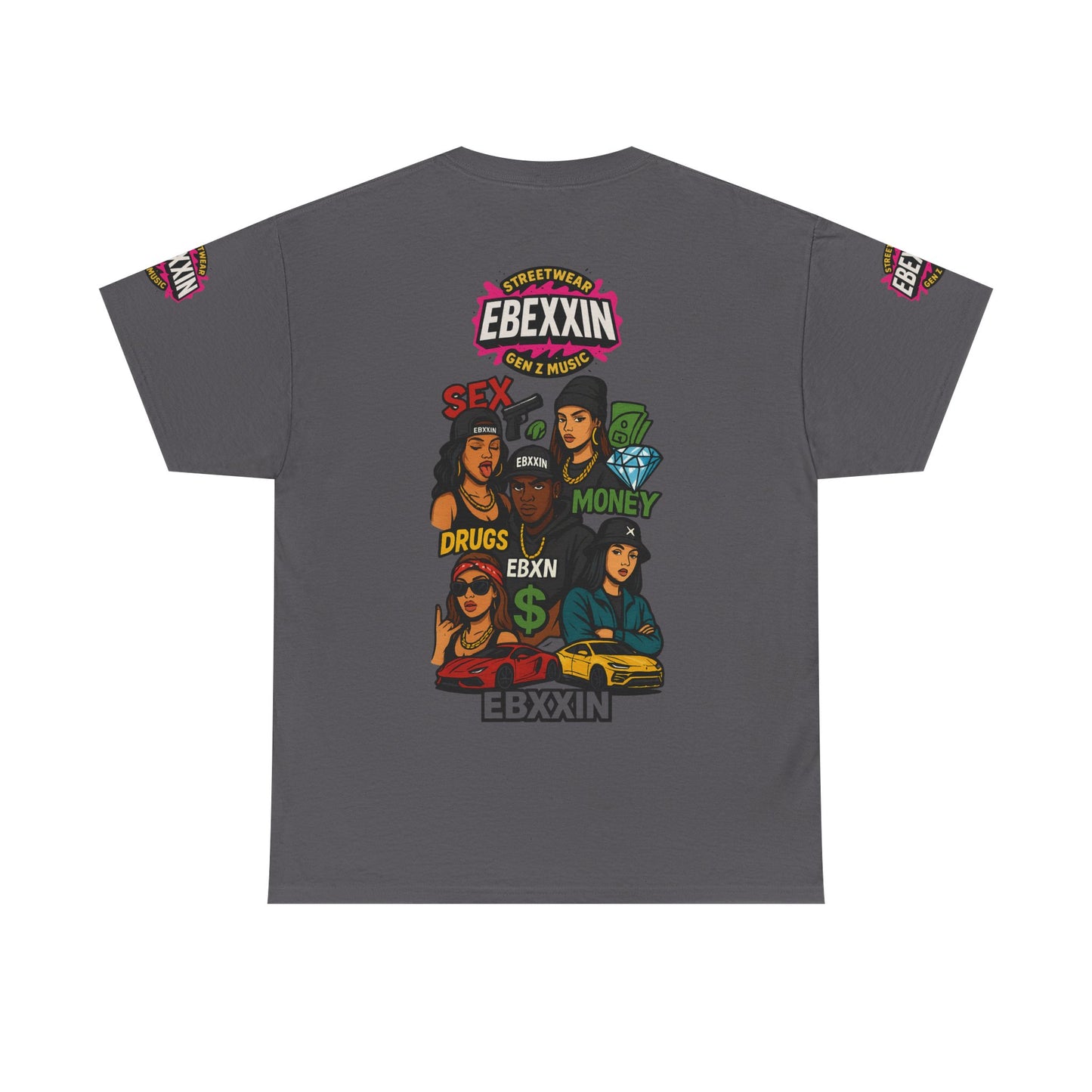 eBexxin - Stylish Unisex Hip Hop Fashion t-shirt