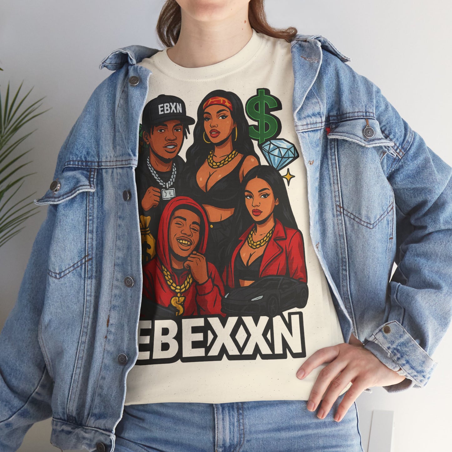 eBexxin - Stylish Unisex Hip Hop Fashion t-shirt