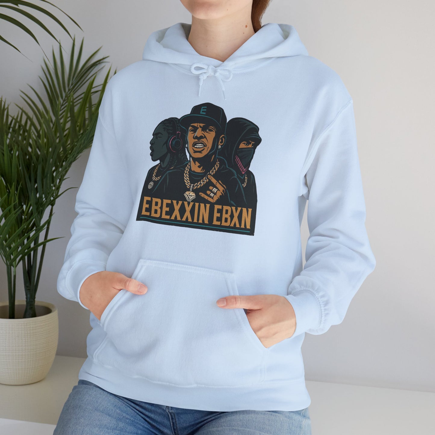 eBexxin - Unisex Hooded Sweatshirt
