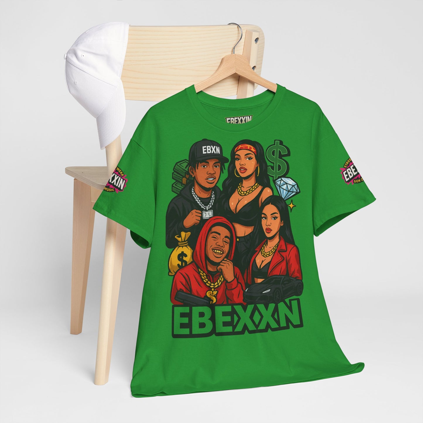 eBexxin - Stylish Unisex Hip Hop Fashion t-shirt