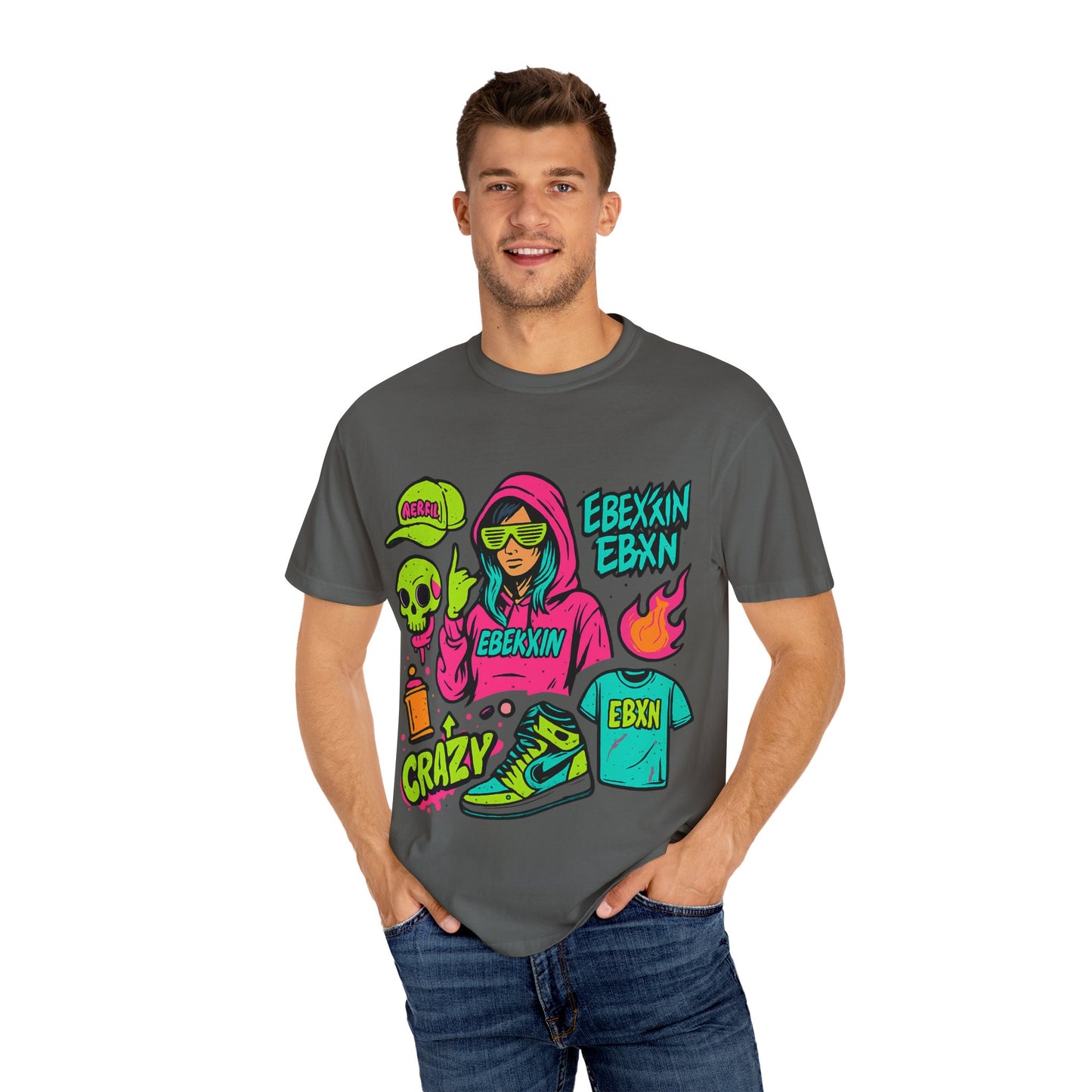 eBexxin - Urban Graphic T-Shirt
