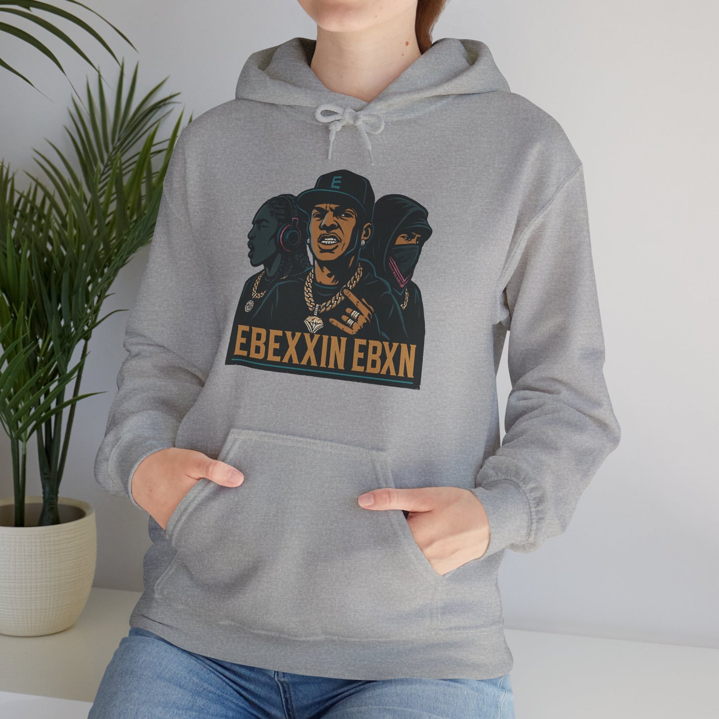 eBexxin - Unisex Hooded Sweatshirt