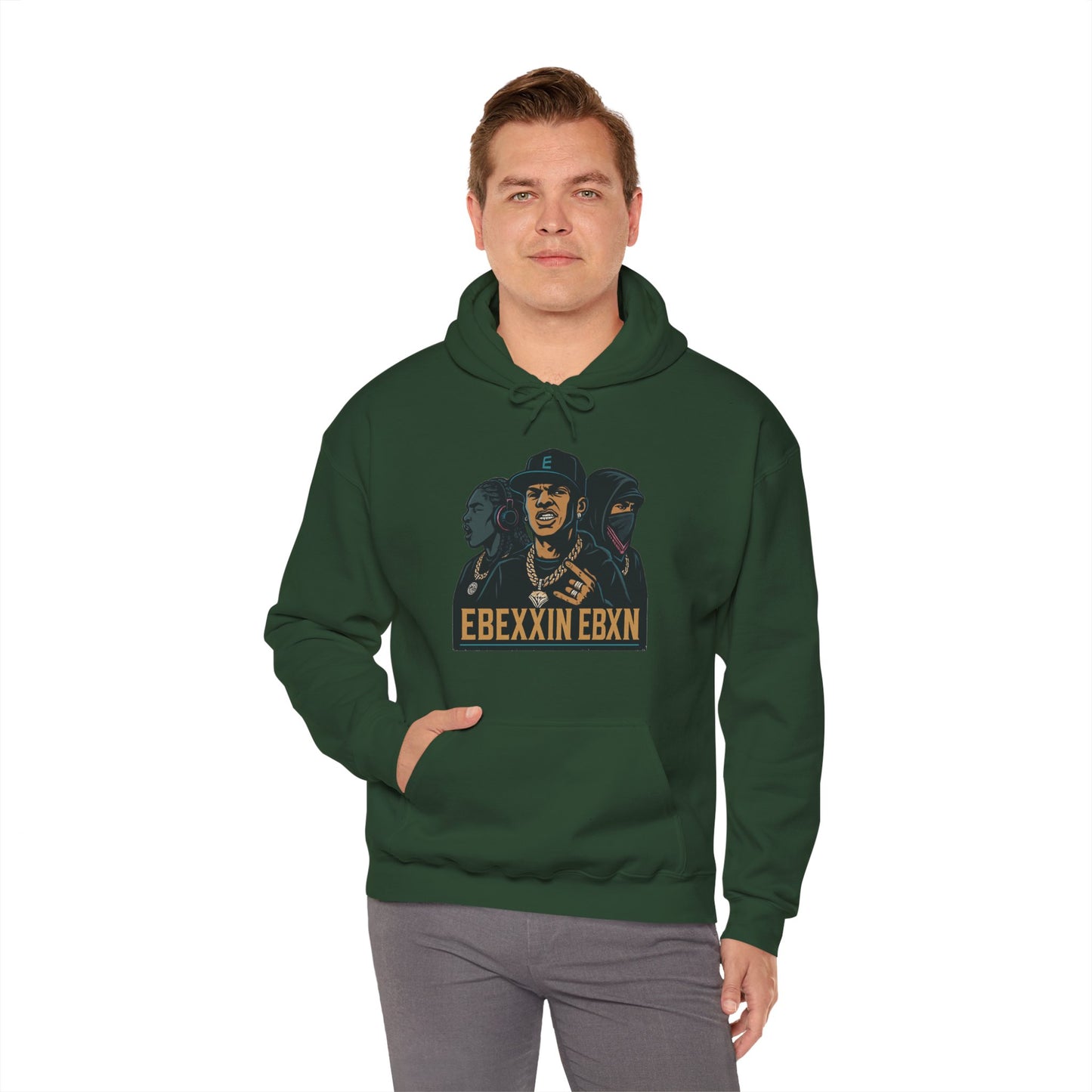 eBexxin - Unisex Hooded Sweatshirt