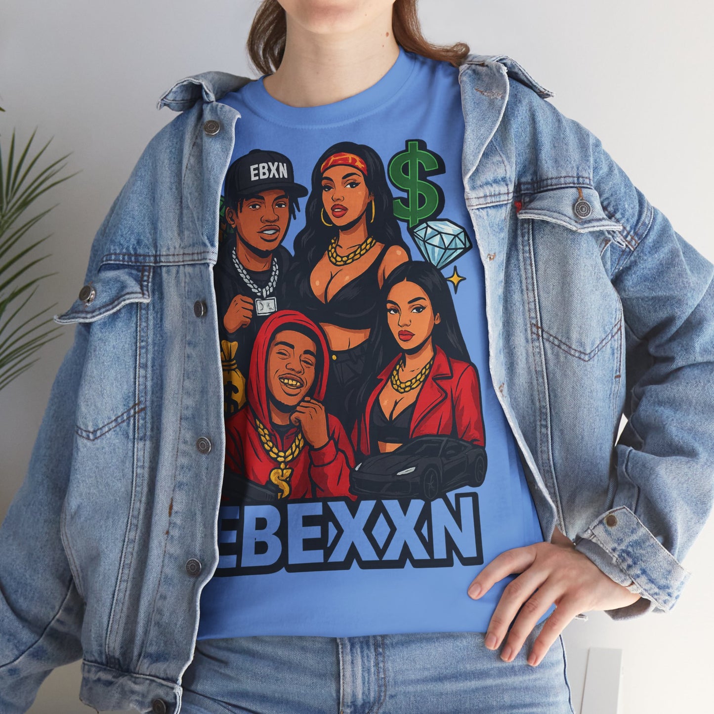 eBexxin - Stylish Unisex Hip Hop Fashion t-shirt