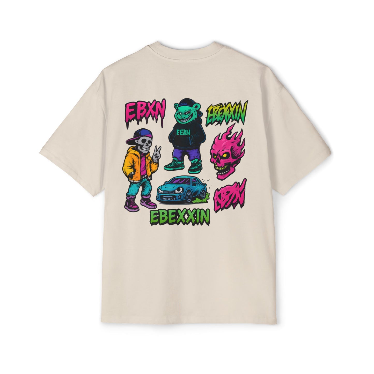 eBexxin - Men's Graphic Oversized T-Shirt