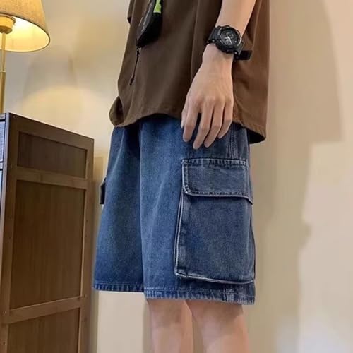 Baggy Jeans Shorts Men