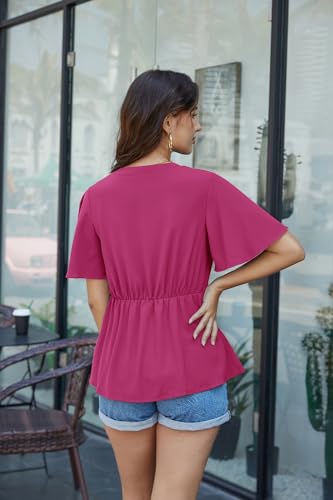 EBXN Mujer Casual Manga Larga Jersey