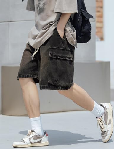 Baggy Jeans Shorts Men
