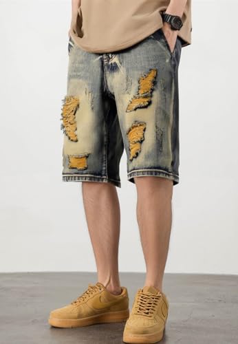 Men Denim Shorts Classic