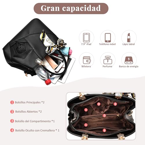 EBXN Bolsos Mujer Bolsa de Mujer