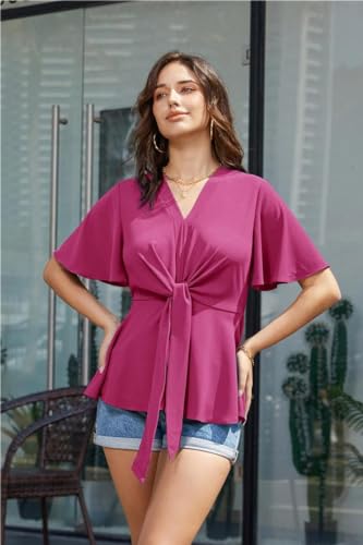 EBXN Mujer Casual Manga Larga Jersey