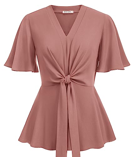EBXN Mujer Casual Manga Larga Jersey
