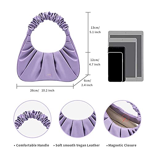 EBXN Bolso Hobo fruncido Gabbi para mujer