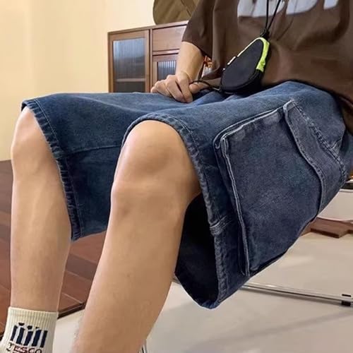 Baggy Jeans Shorts Men