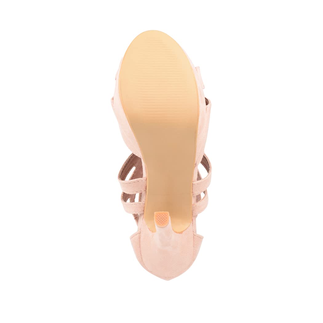 EBXN Zapato de Tacón Alto Mujer Abierto Stilettos Chunkyrayan