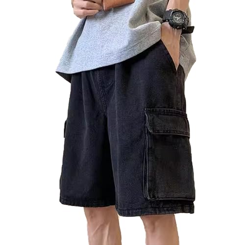 Baggy Jeans Shorts Men