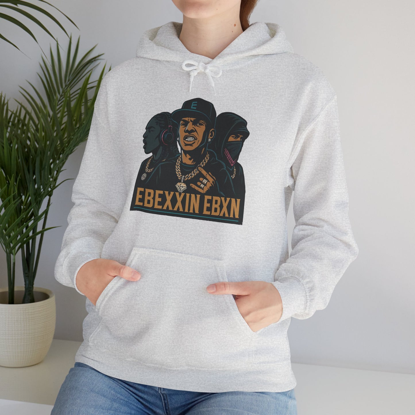eBexxin - Unisex Hooded Sweatshirt