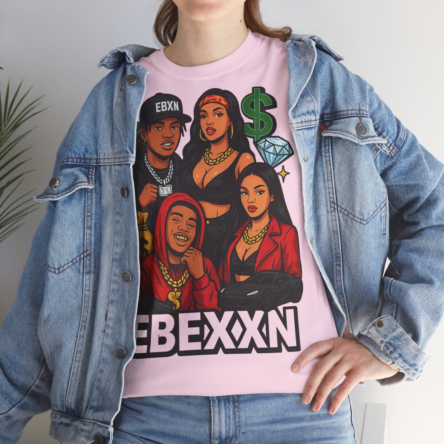eBexxin - Stylish Unisex Hip Hop Fashion t-shirt