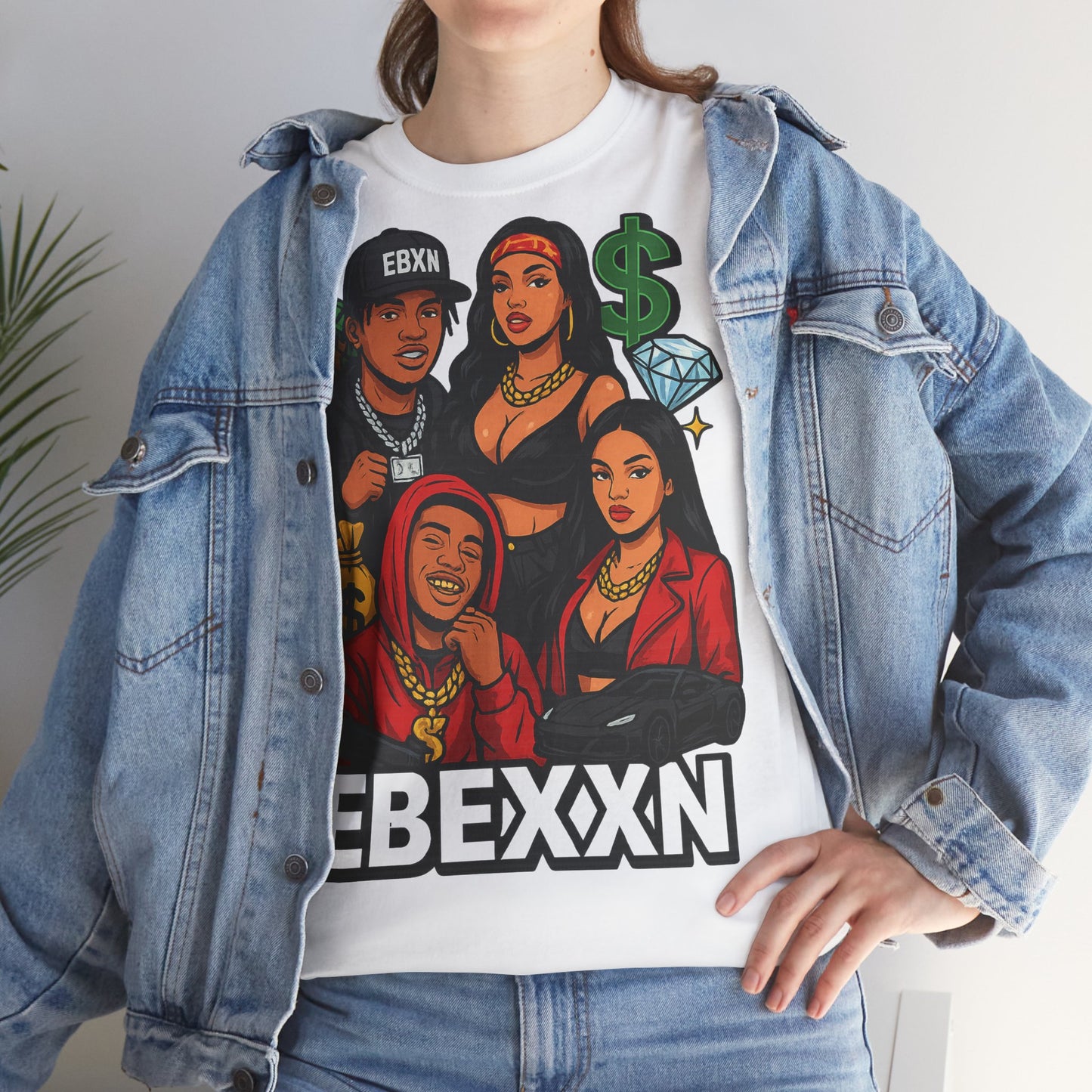 eBexxin - Stylish Unisex Hip Hop Fashion t-shirt