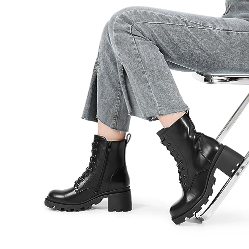 EBXN DREAM PAIRS Botas Militares Mujer