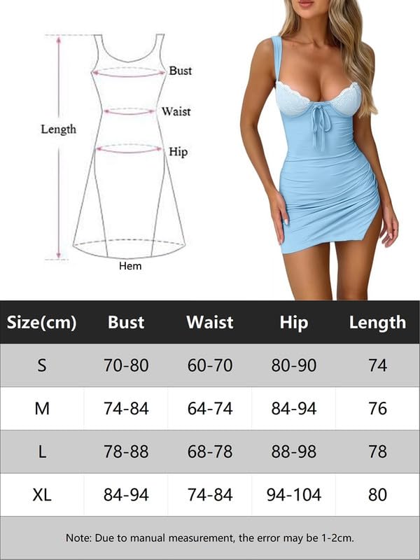 Vestido Corto Mujer Sexy