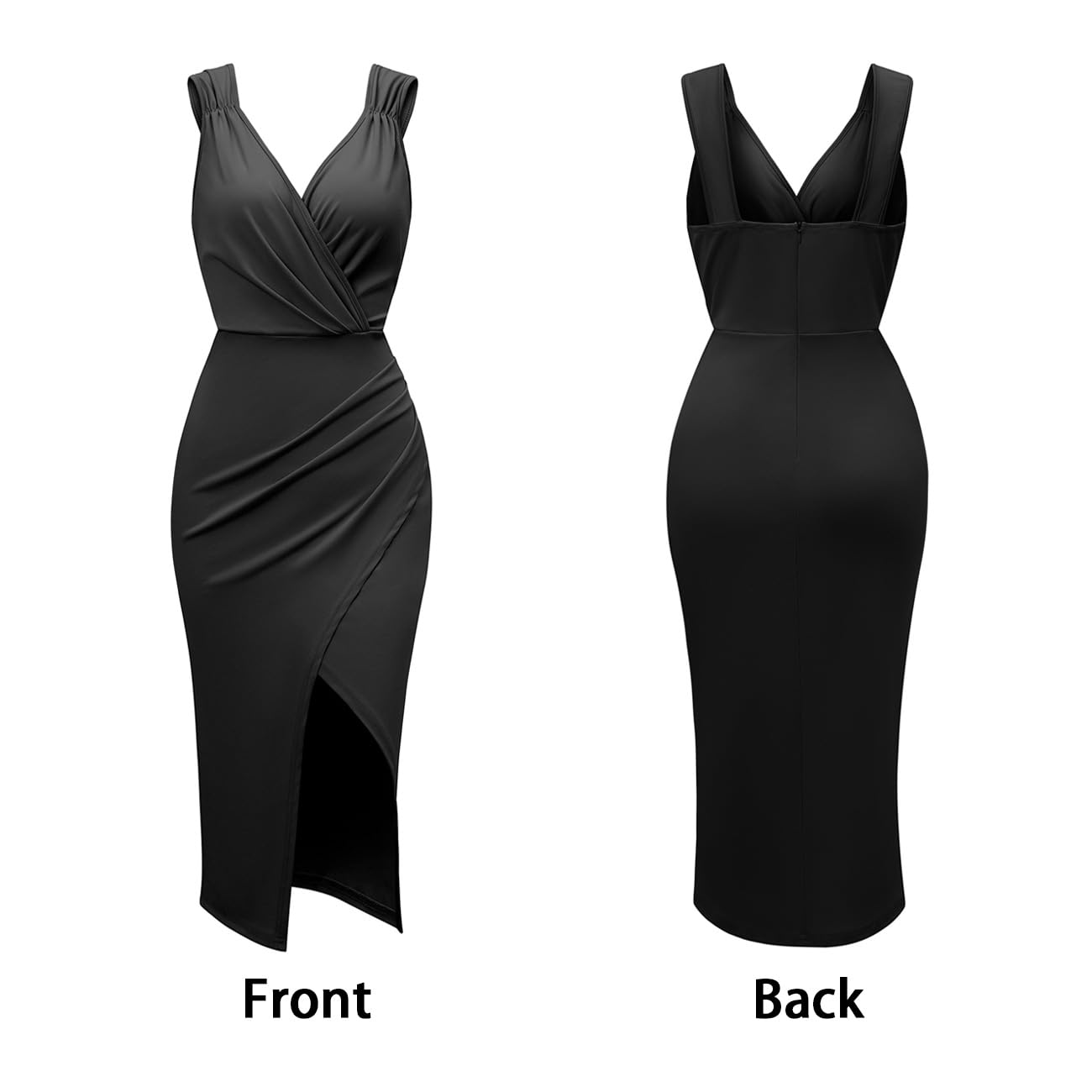 EBXN Vestido Elegante Mujer Club Vestido