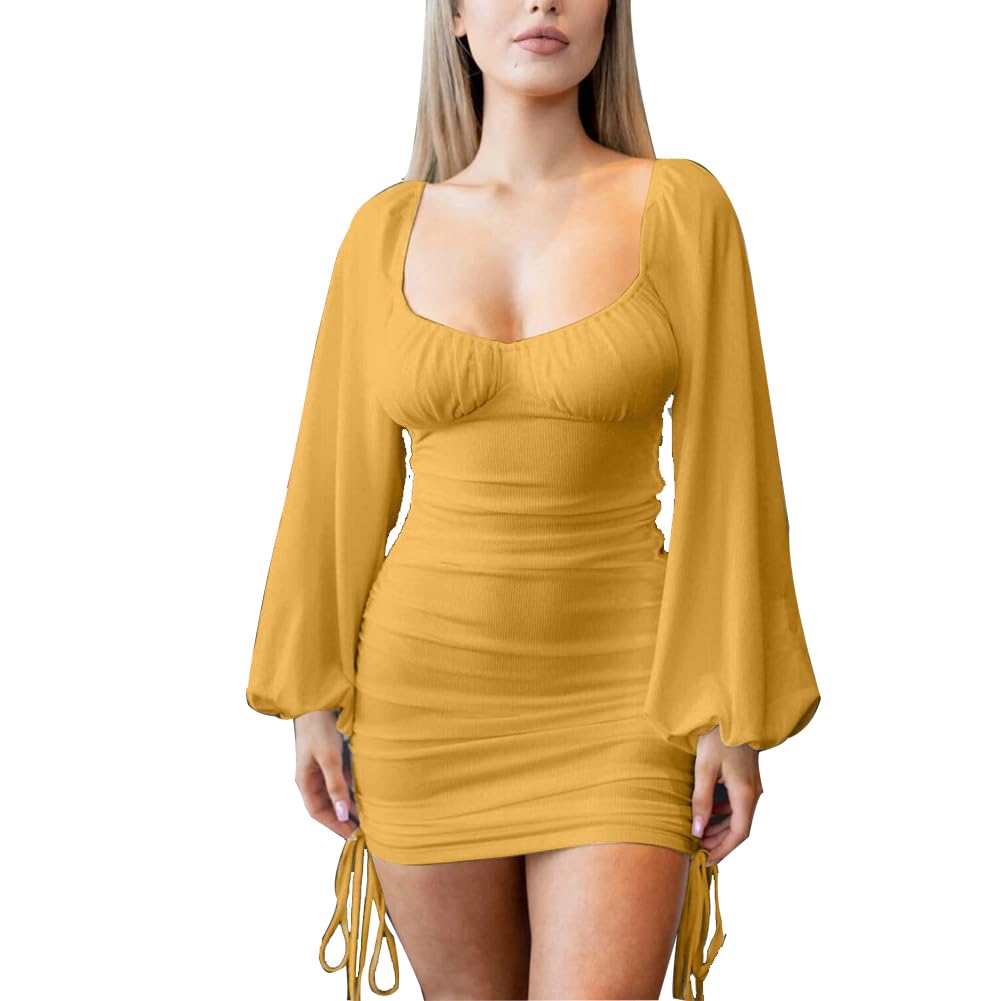 Vestido Mujer Corto Mini Bodycon