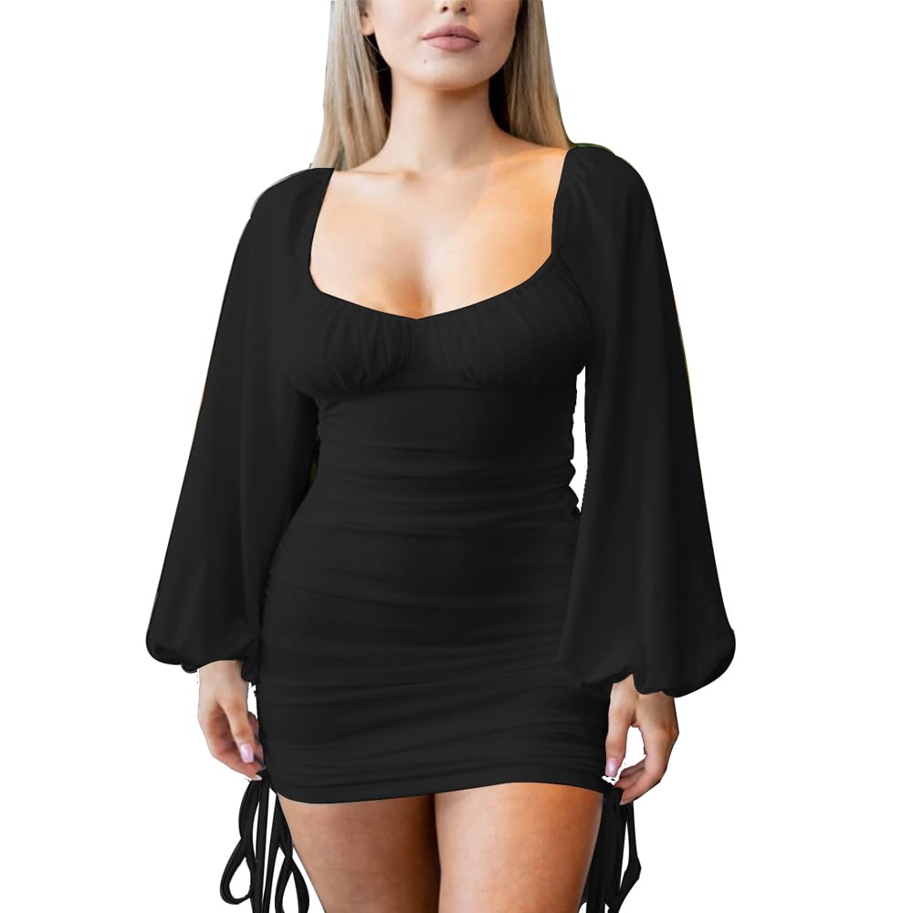 Vestido Mujer Corto Mini Bodycon