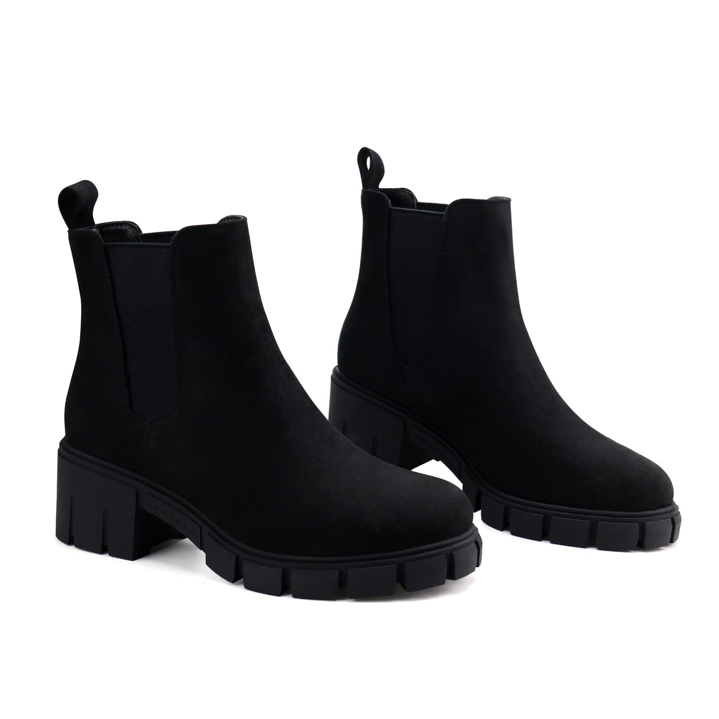 EBXN Women Platform Ankle Boots