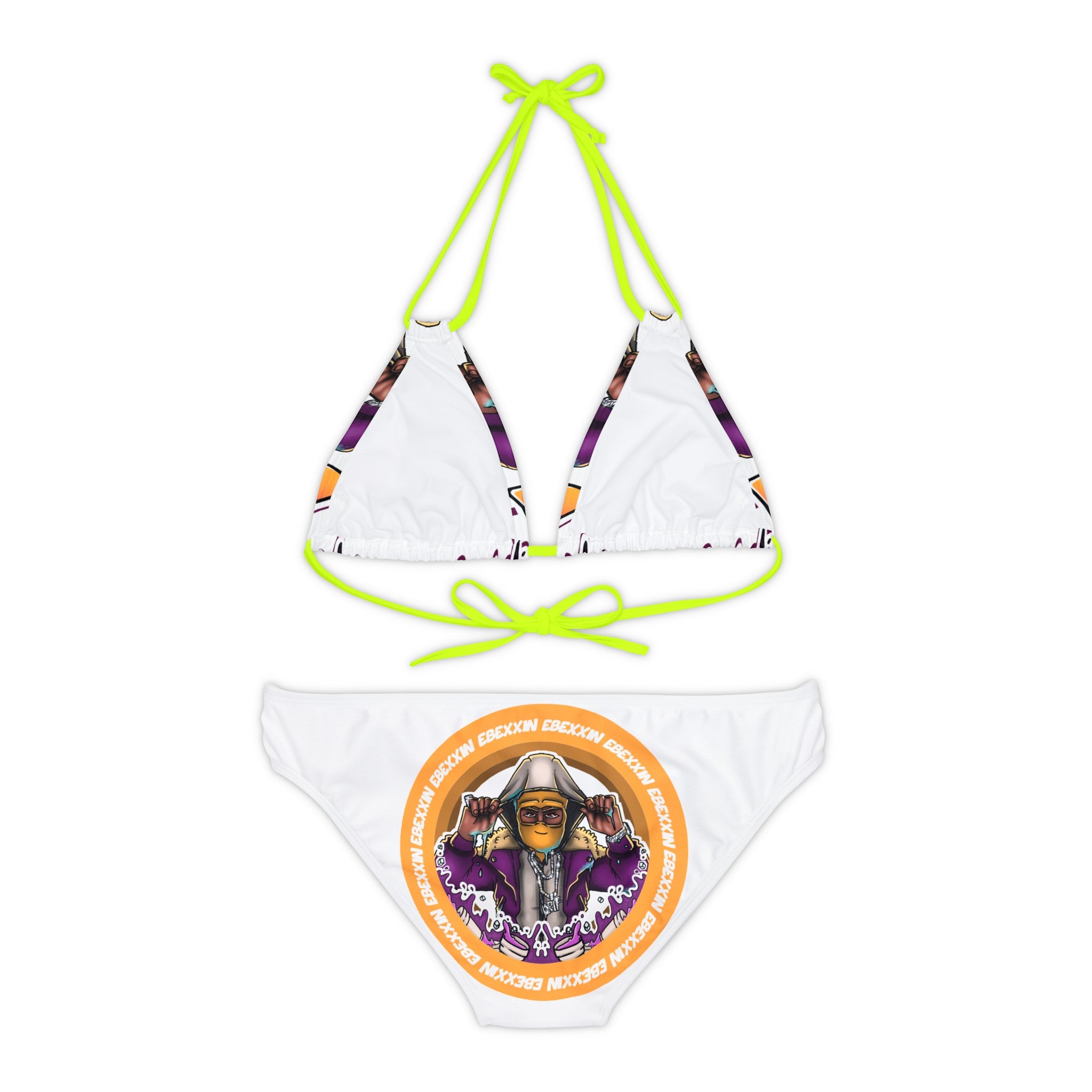 Strappy Bikini Set (AOP)