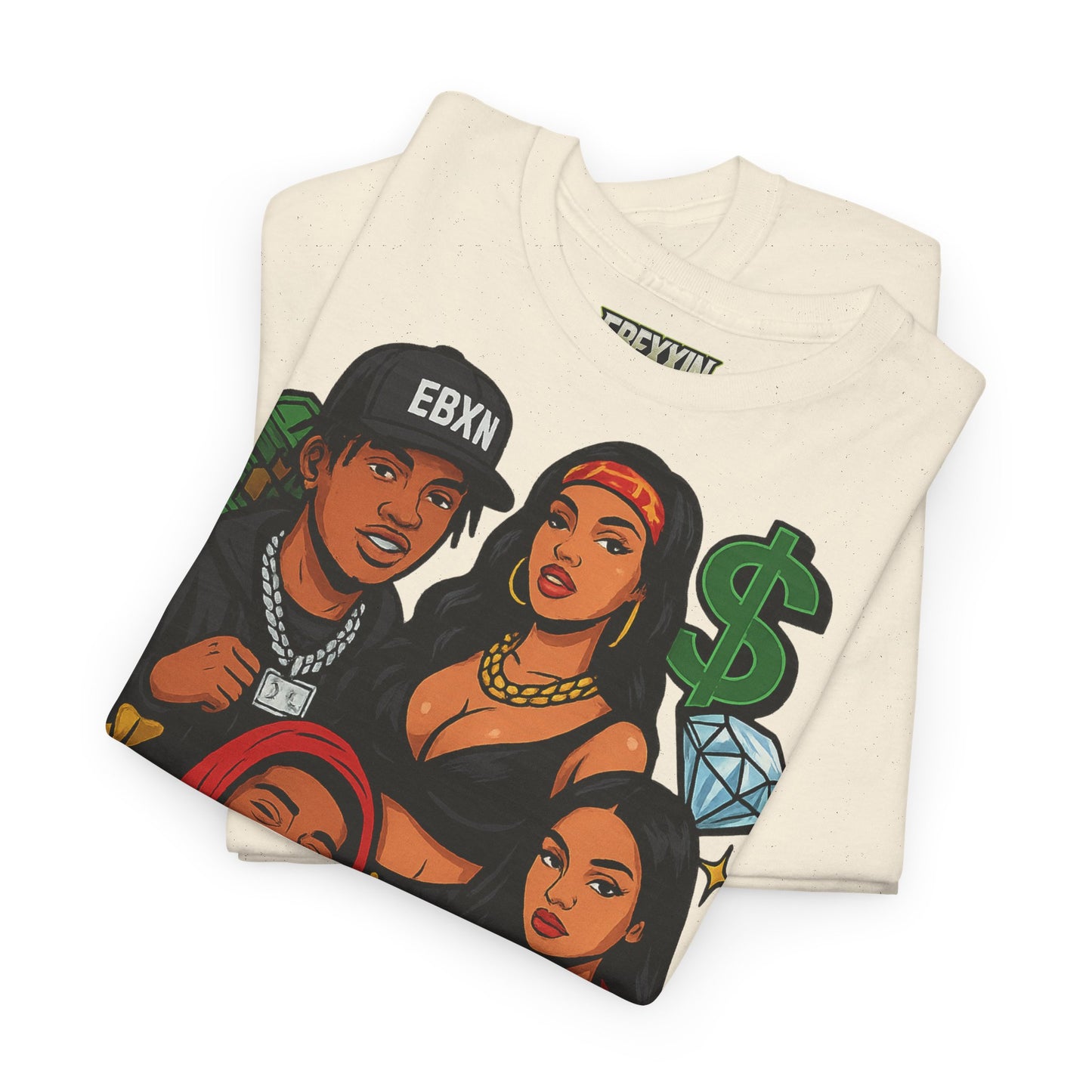 eBexxin - Stylish Unisex Hip Hop Fashion t-shirt