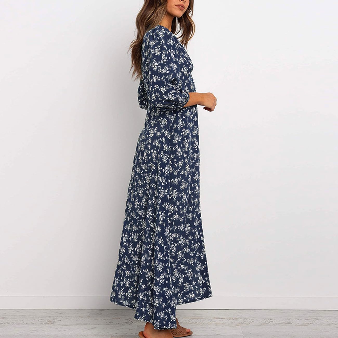 EBXN Vestidos Mujer Floral