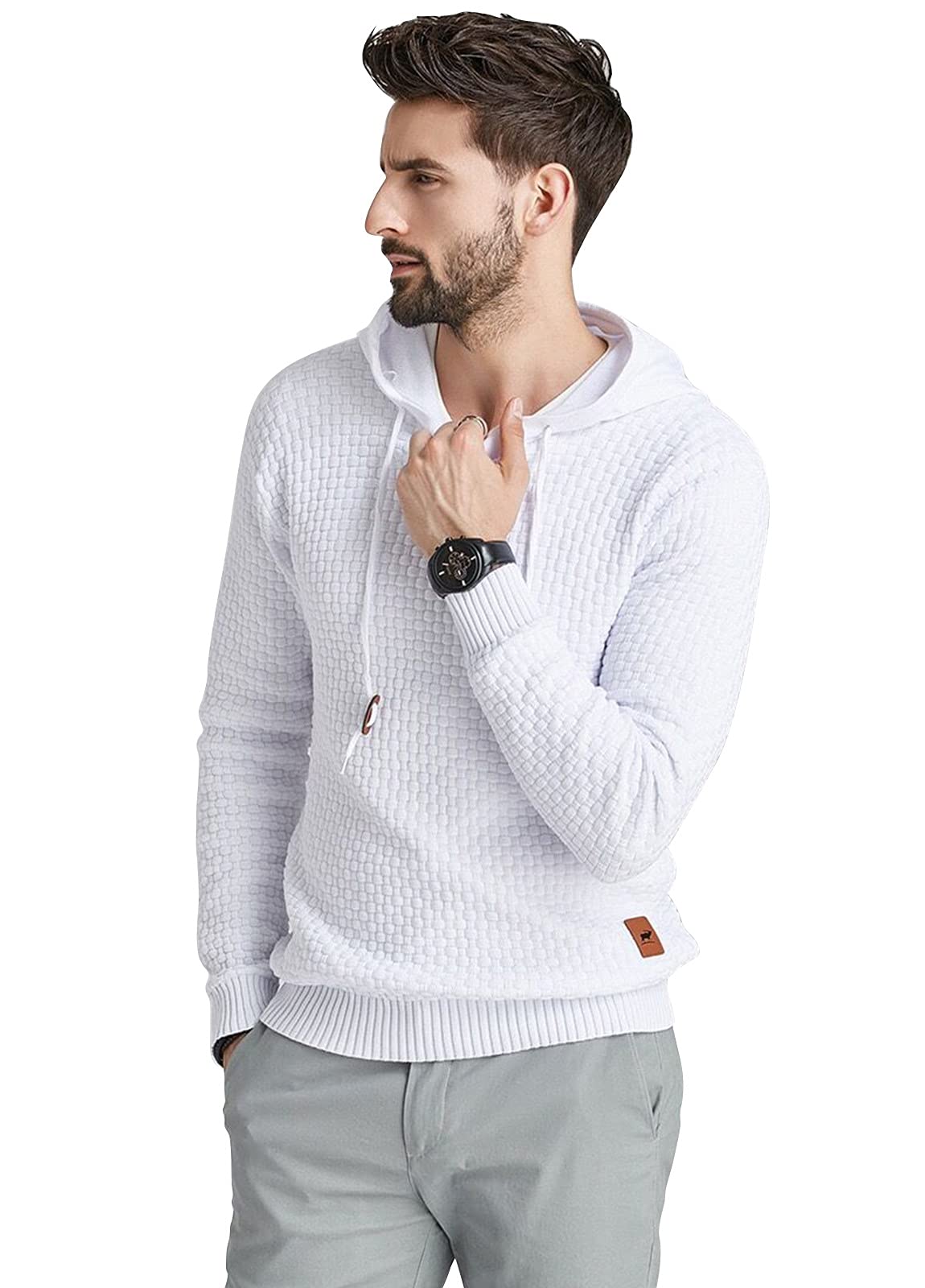 EBXN Sudadera con Capucha para Hombre