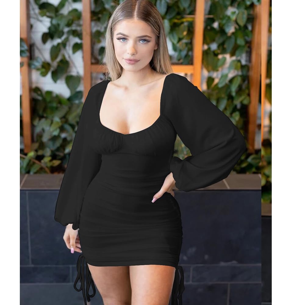 Vestido Mujer Corto Mini Bodycon